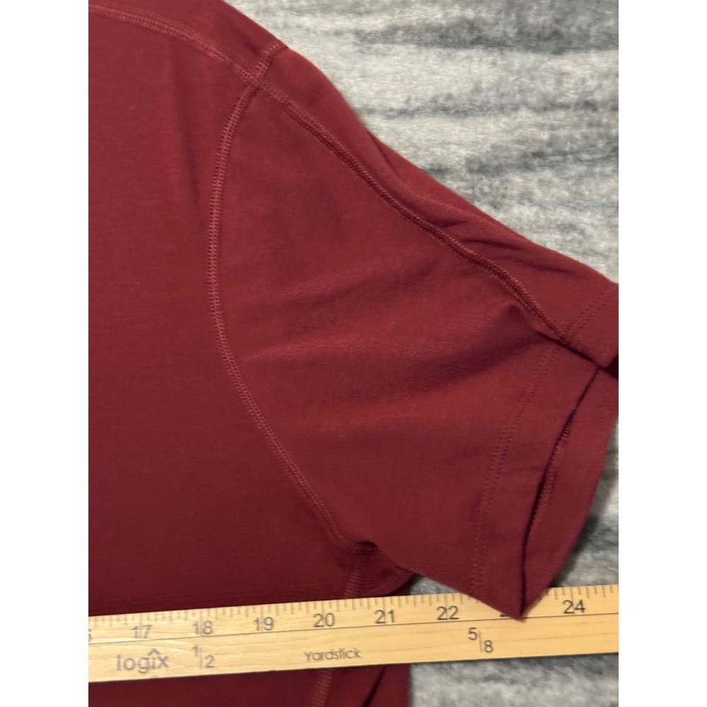 Ten Thousand The Durable Shirt TTKT011 Mens Large Maroon Burgundy Training Tee - Picture 3 of 7
